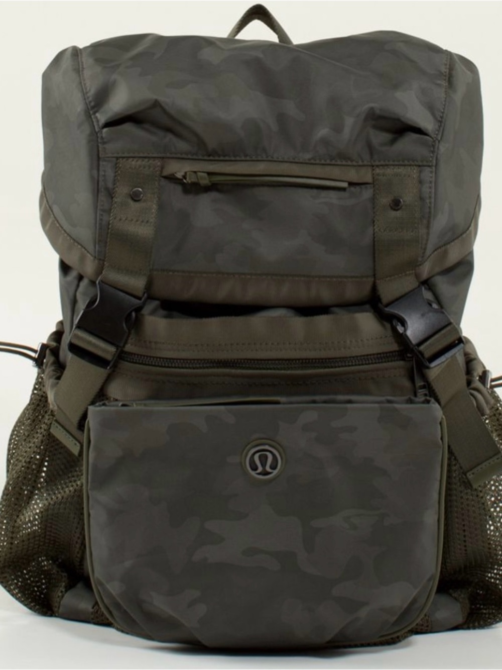Lululemon Rucksack Camo Backpack EDC Yoga mat Laptop bag travel Tactical